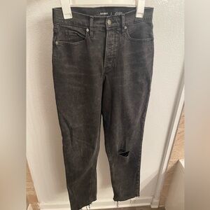 Black Old Navy Jeans - Straight - Extra High Rise